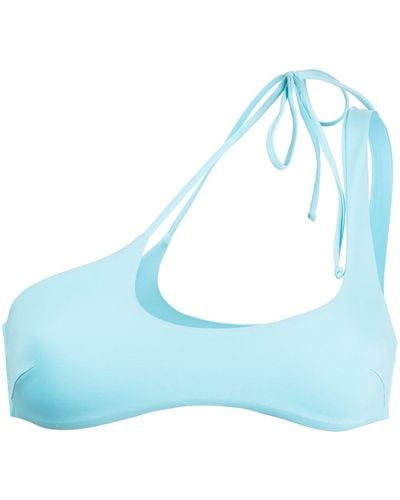 Sian Swimwear Elissa Asymmetric Bikini Top - Blue