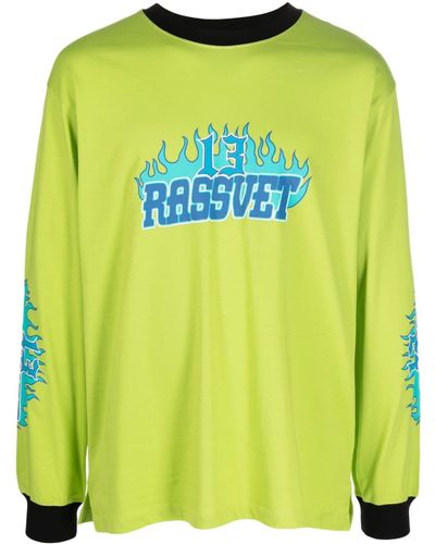 Rassvet (PACCBET) Cotton T-shirt - Green