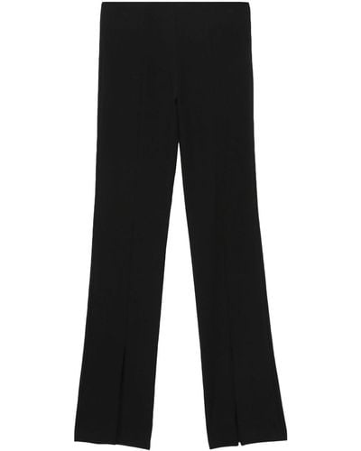 LVIR High-waisted Flared Trousers - Black