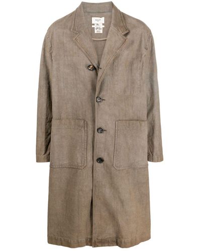 Bally Oversize-frame Single-breasted Coat - Brown