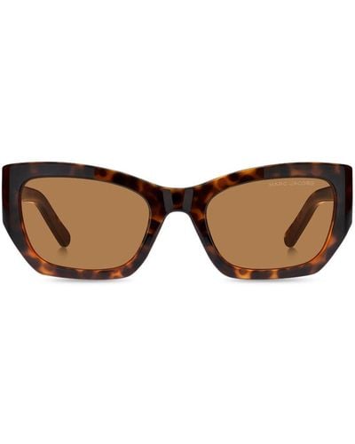 Marc Jacobs 723 Tortoiseshell-effect Cat-eye Sunglasses - Brown
