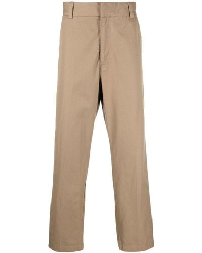 Vince Straight-leg Chino Trousers - Natural
