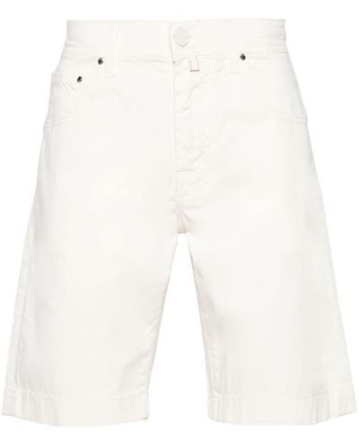 Jacob Cohen Nicolas Chino-Shorts aus Popeline - Weiß