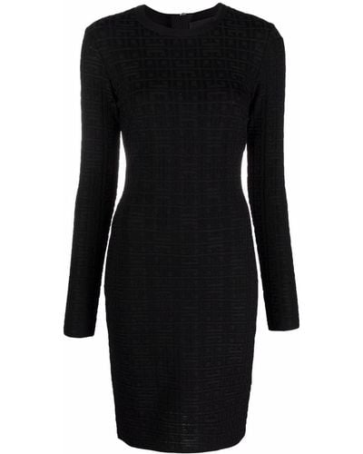 Givenchy ジバンシィ 4g モチーフ ドレス - ブラック