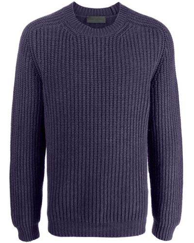 Iris Von Arnim Chris Stonewashed-cashmere Sweater - Blue