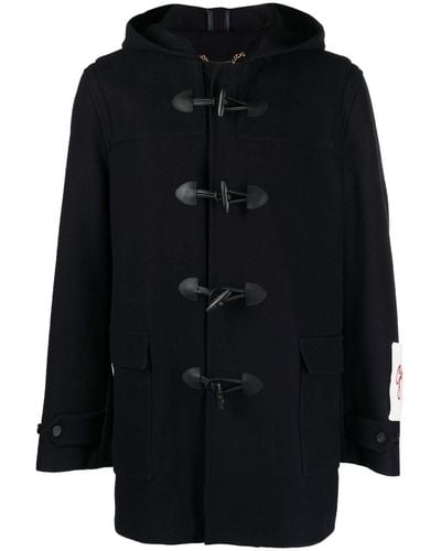 Golden Goose Hooded Duffle Coat - Black