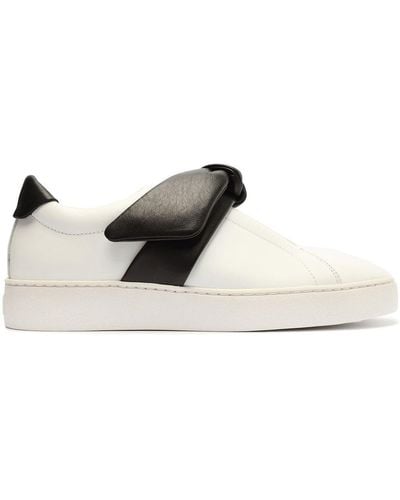 Alexandre Birman Sneakers mit Schleife - Weiß
