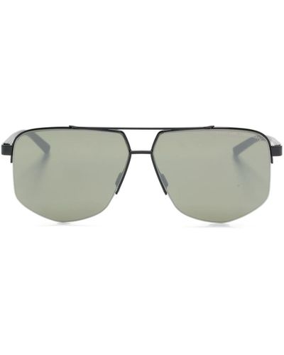 Porsche Design P ́8943 Pilot-frame Sunglasses - Gray