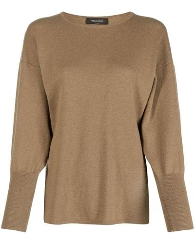 Fabiana Filippi Wool-blend Sweater - Brown