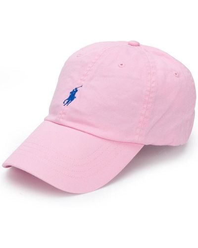 Polo Ralph Lauren Embroidered Logo Cap - Pink