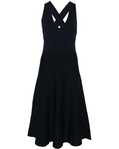 P.A.R.O.S.H. Sleeveless Knitted Dress - Black