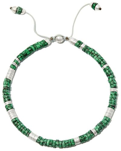 M. Cohen Pulsera Boho con cuentas - Verde