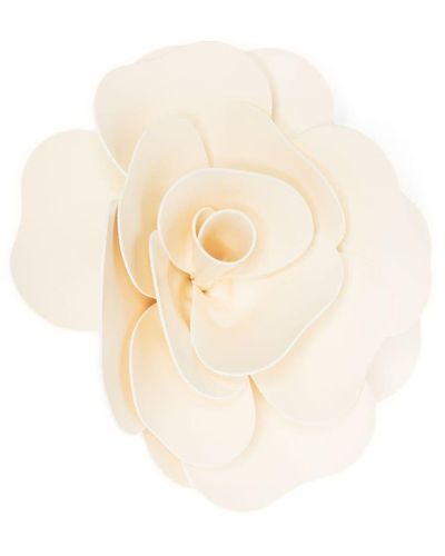 Philosophy Di Lorenzo Serafini Broche con aplique floral - Blanco
