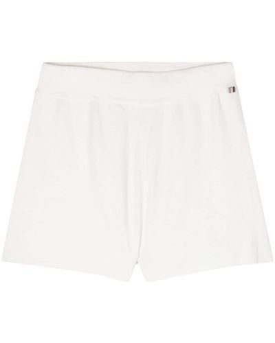 Extreme Cashmere N°337 Knitted Shorts - White