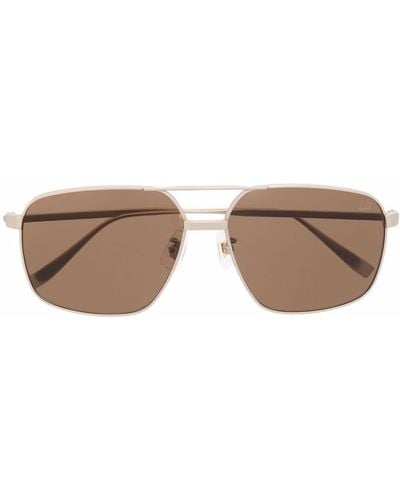 Dunhill Pilot-frame Sunglasses - Metallic