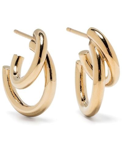 Isabel Marant Saya Half-hoop Earrings - Metallic