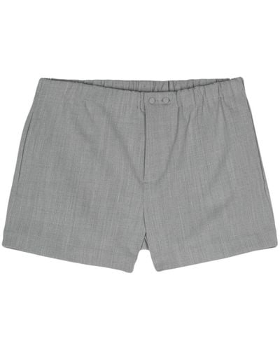 N°21 Tailored Twill Shorts - Gray