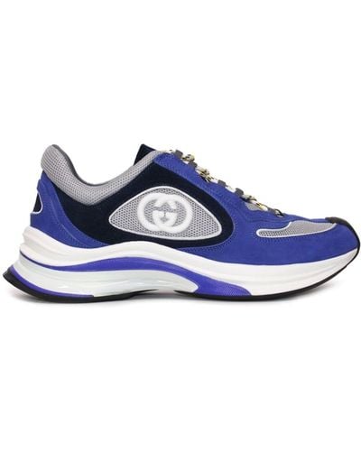 Gucci Run Sneakers - Blauw
