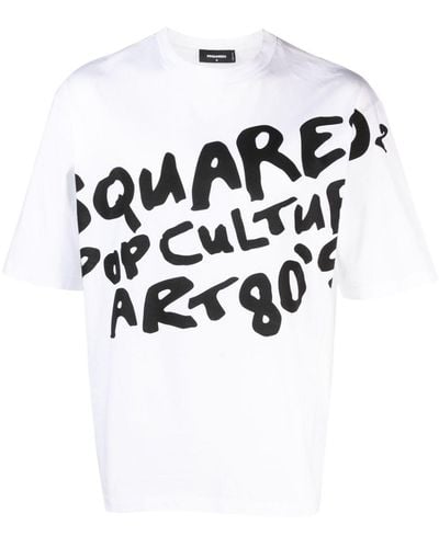 DSquared² Pop 80's Tシャツ - ホワイト