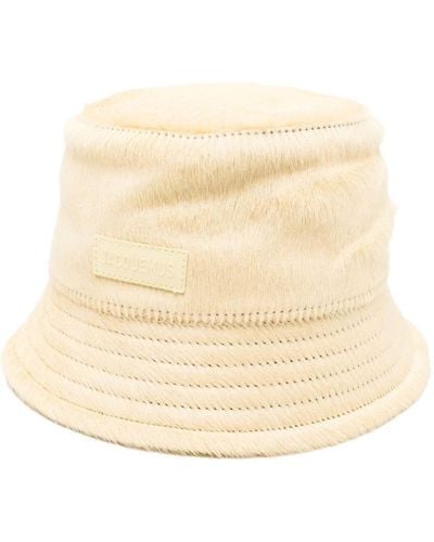 Jacquemus Le Bob Sperone bucket hat - Natur