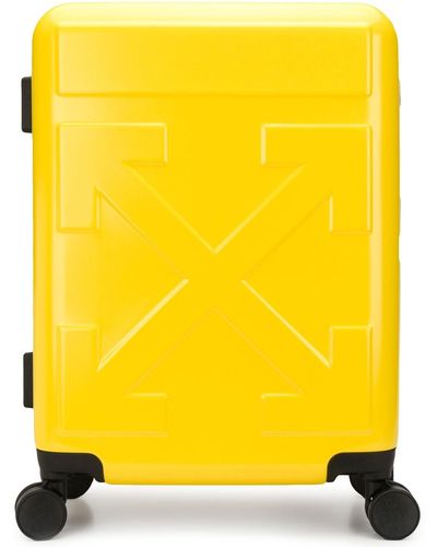 Off-White c/o Virgil Abloh Yellow Arrows Trolley Carry-on Suitcase