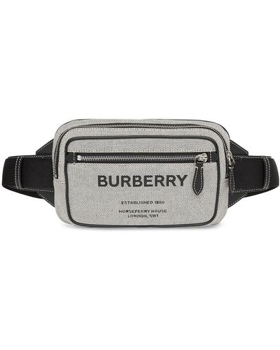 Burberry ホースフェリーベルトバッグ - ブラック