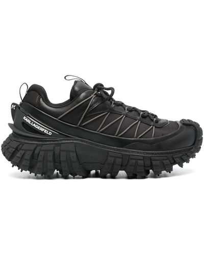 Karl Lagerfeld K/trail Kross Lace-up Sneakers - Black