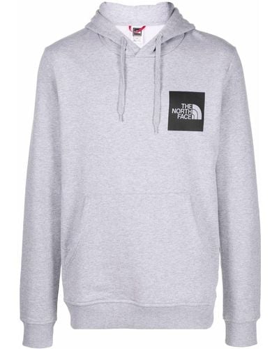 The North Face Grey Fine Hoodie