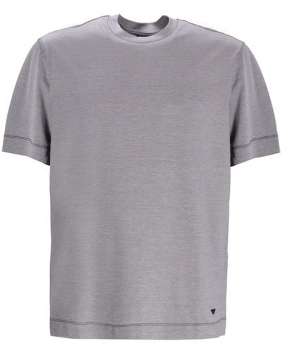 Emporio Armani Camiseta lisa - Gris