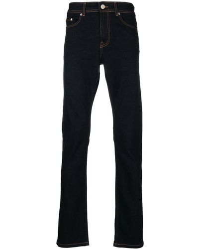 Karl Lagerfeld Jean à coupe droite - Bleu