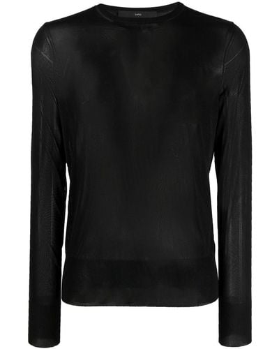 SAPIO Long Sleeve Sweater - Black