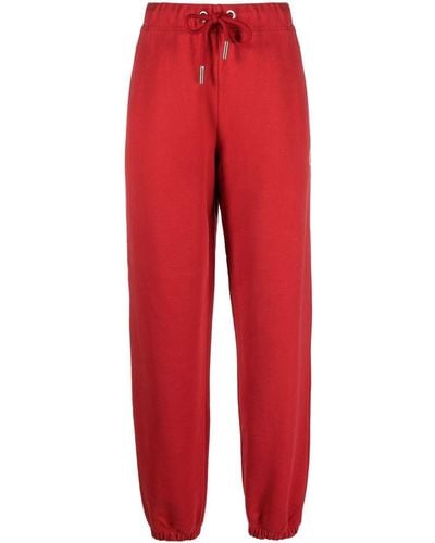 Moncler Drawstring Track Pants - Red