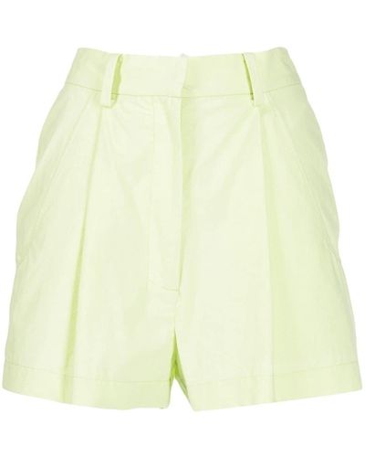 Bondi Born Naxos Tailored Shorts - Yellow