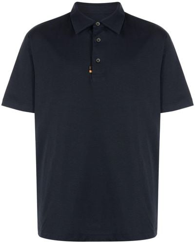 Paul Smith Organic-cotton Polo Shirt - Blue