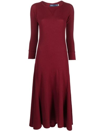 Polo Ralph Lauren Gestricktes Kleid - Rot