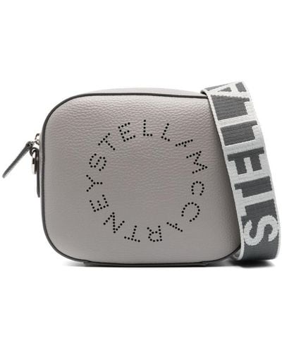 Stella McCartney Stella Logo Small Camera Bag - Gray