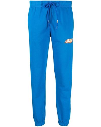 Autry Pantaloni sportivi con stampa - Blu