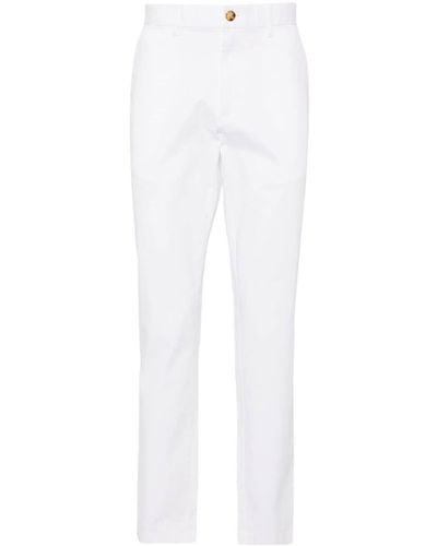 Michael Kors Mid-rise Straight-leg Trousers - White