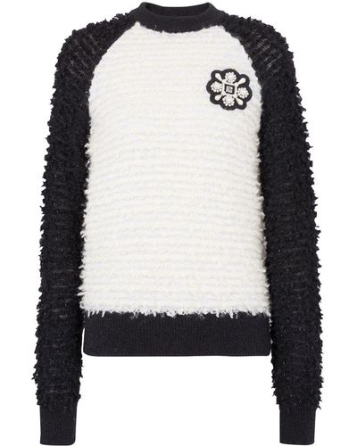 Balmain Jersey de tweed texturizado con lurex - Negro