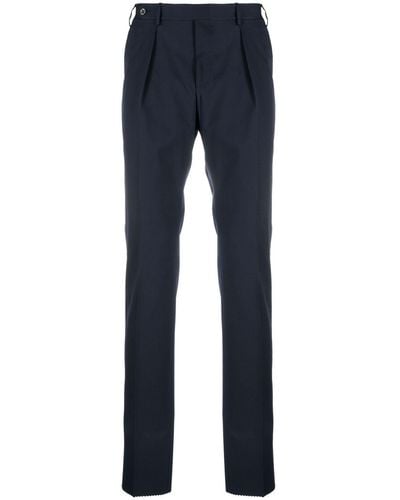 Corneliani Straight-leg Tailored Trousers - Blue