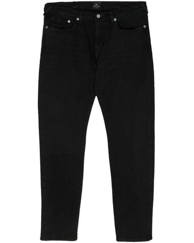 PS by Paul Smith Jean court à coupe skinny - Noir