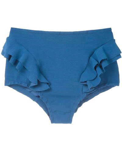 Clube Bossa Bragas de bikini Hopi estilo hot pants - Azul