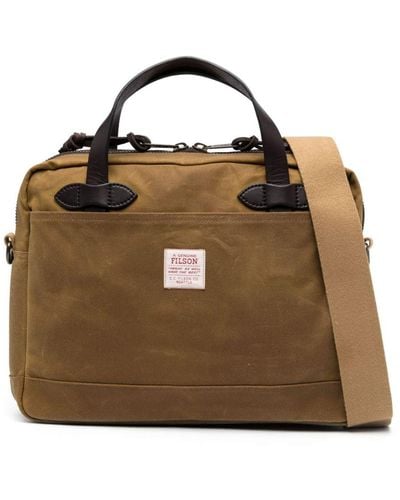 Filson Rugged Twill Cotton Holdall - Brown