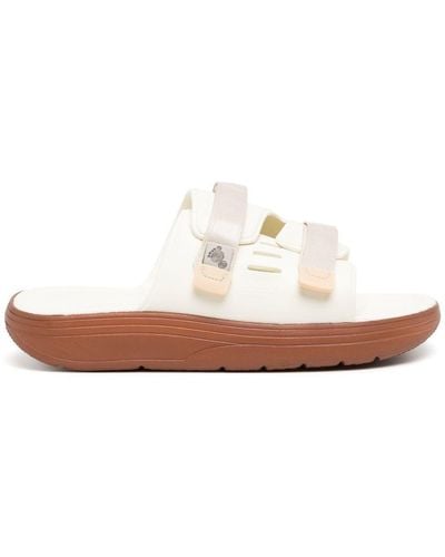 Suicoke Urich Touch-strap Sandals - White