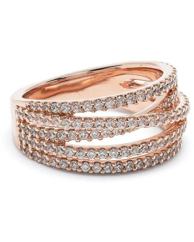 Apm Monaco Ring mit Kristallen - Pink
