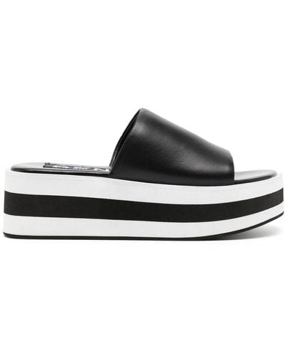 Senso Morgan Platform Sandals - Black