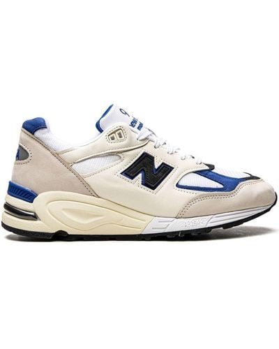 New Balance Made In Usa 990 Low-top Sneakers - Blauw