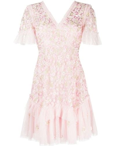 Needle & Thread Primrose Bouquet Kleid - Pink