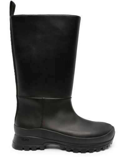 Stella McCartney Trace Tubo Knee High Boots - Black