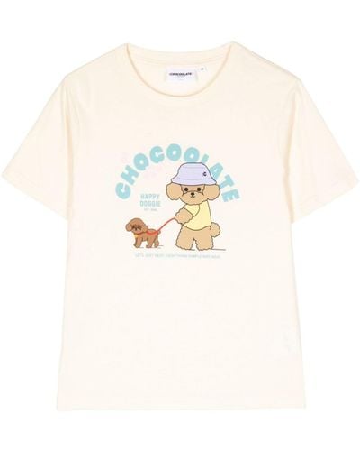 Chocoolate グラフィック Tシャツ - ホワイト